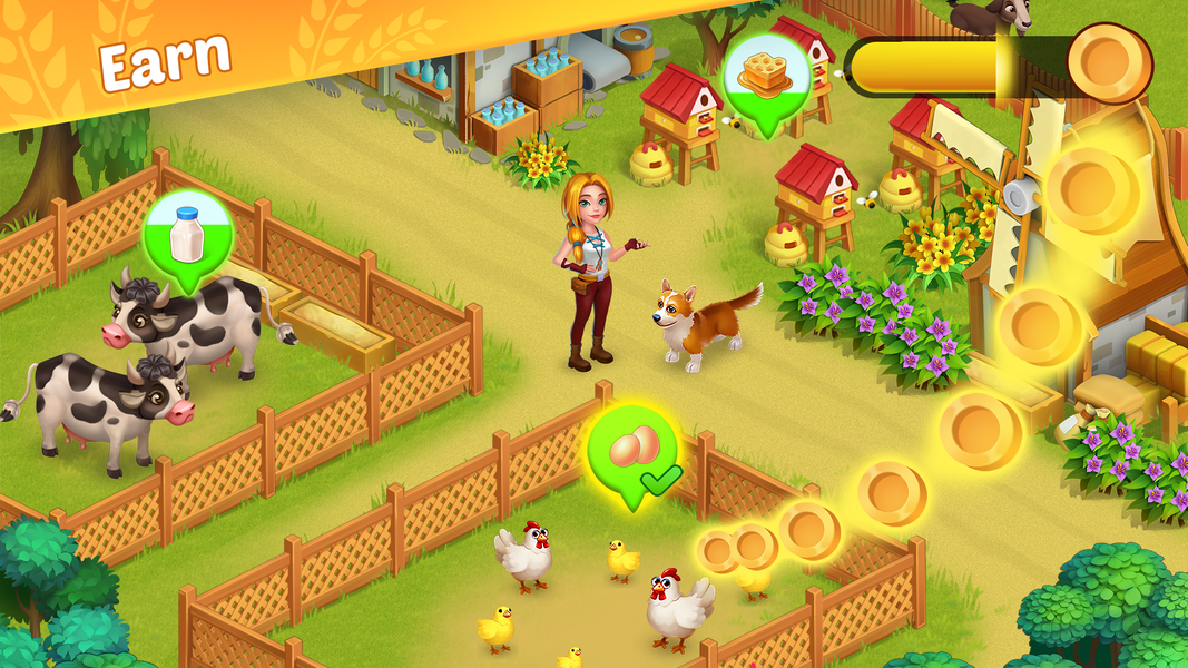 Dreamy Harvest: Farm Island - عکس بازی موبایلی اندروید