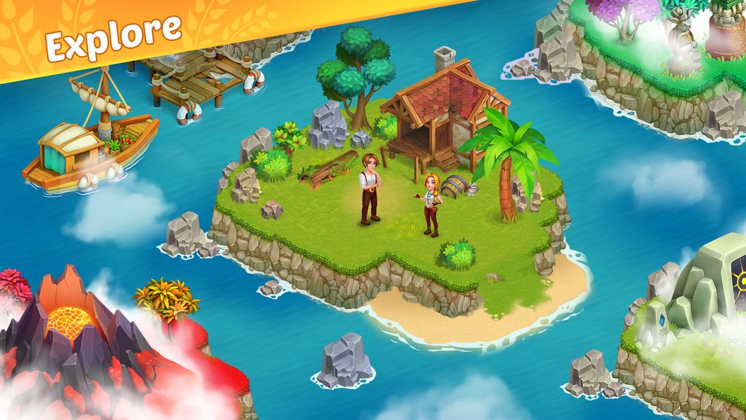 Dreamy Harvest: Farm Island - عکس بازی موبایلی اندروید