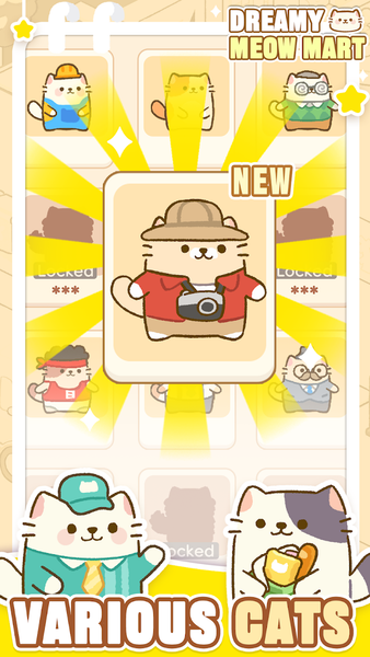 Dreamy Meow Mart - Gameplay image of android game