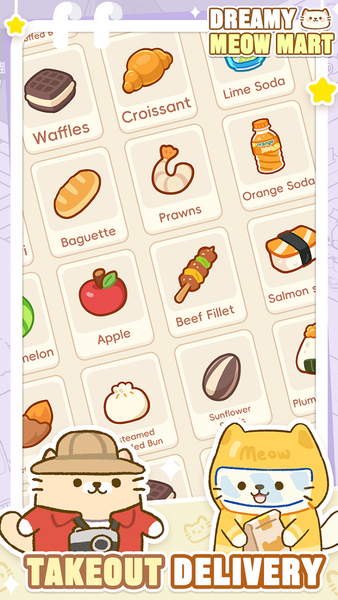 Dreamy Meow Mart - Gameplay image of android game