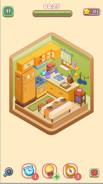 ASMR Unpacking: Tidy Room - Gameplay image of android game