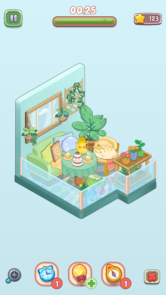 ASMR Unpacking: Tidy Room - Gameplay image of android game