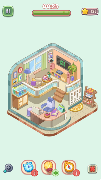 ASMR Unpacking: Tidy Room - Gameplay image of android game