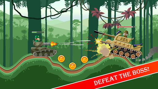 Funny Tanks - Gameplay image of android game