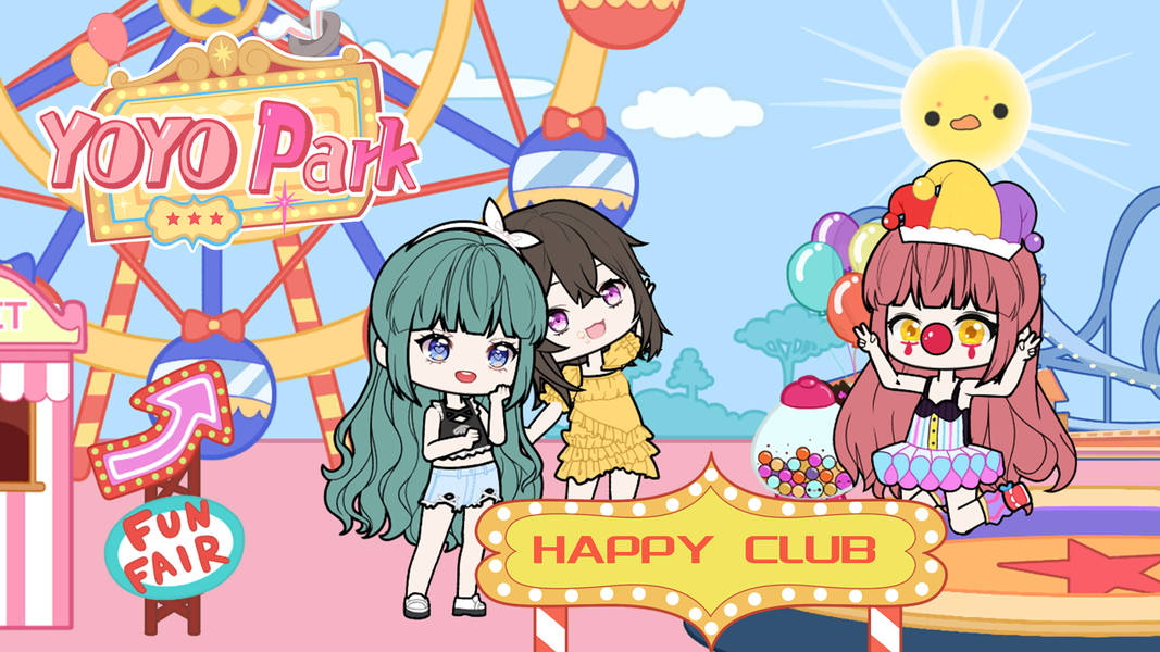 YOYO Park: paper doll dress up - عکس بازی موبایلی اندروید