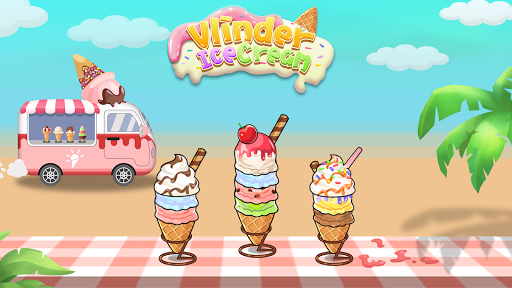 Vlinder Ice Cream—Dress up Games - Gameplay image of android game