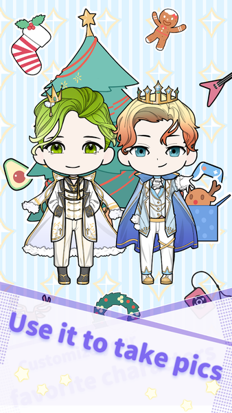 Vlinder Boy: Dress up games - Gameplay image of android game