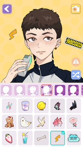Avatar Maker: Anime Dress up - Gameplay image of android game