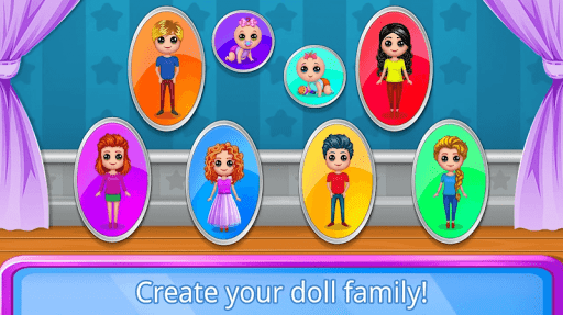 Doll House Dress Up Game.Build your own dollhouse - عکس برنامه موبایلی اندروید