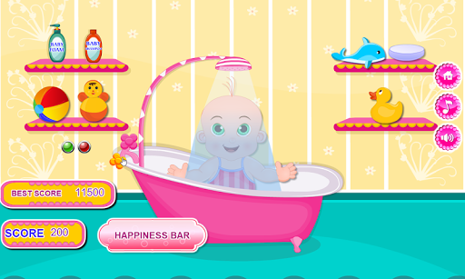 Baby Emily Care Day - Gameplay image of android game