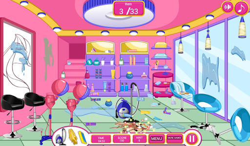 Clean Up Hair Salon - Gameplay image of android game