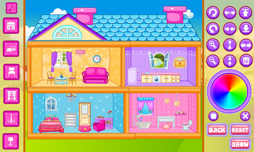 Doll House Decoration - Gameplay image of android game