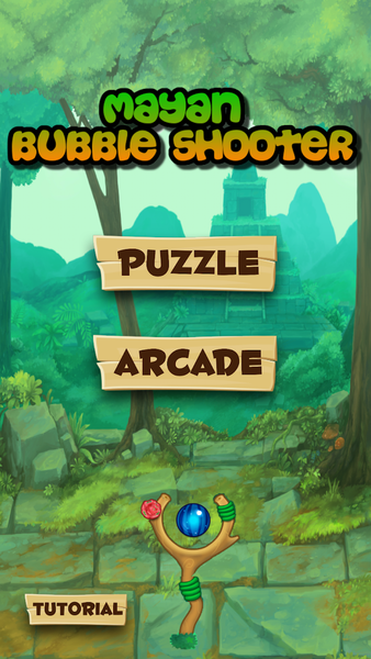 Mayan Bubble Shooter - عکس بازی موبایلی اندروید