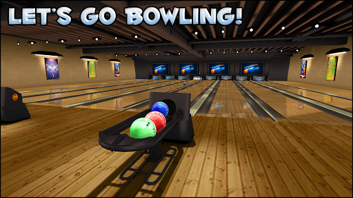 Galaxy Bowling 3D - Gameplay image of android game