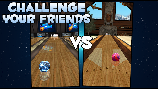 Galaxy Bowling 3D - Gameplay image of android game