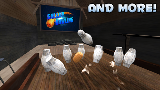 Galaxy Bowling 3D - Gameplay image of android game