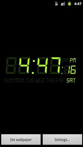 Alarm Clock Wallpaper - عکس برنامه موبایلی اندروید