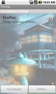 Eastern Glow Live Wallpaper Free - Image screenshot of android app