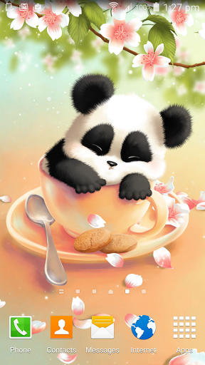 Sleepy Panda Live Wallpaper - عکس برنامه موبایلی اندروید