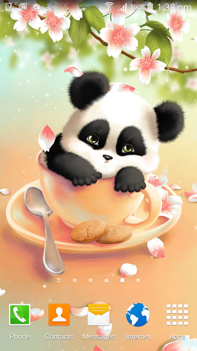 Sleepy Panda Live Wallpaper - عکس برنامه موبایلی اندروید