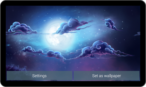 Starlight Live Wallpaper Free - Image screenshot of android app