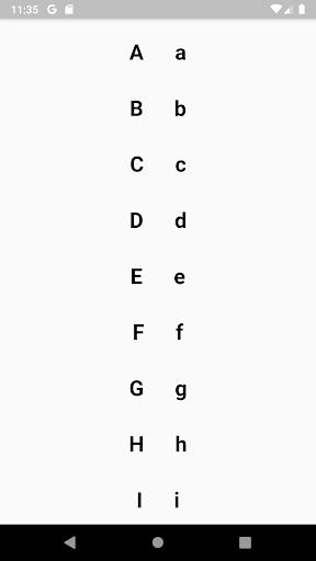 English Alphabet - عکس برنامه موبایلی اندروید