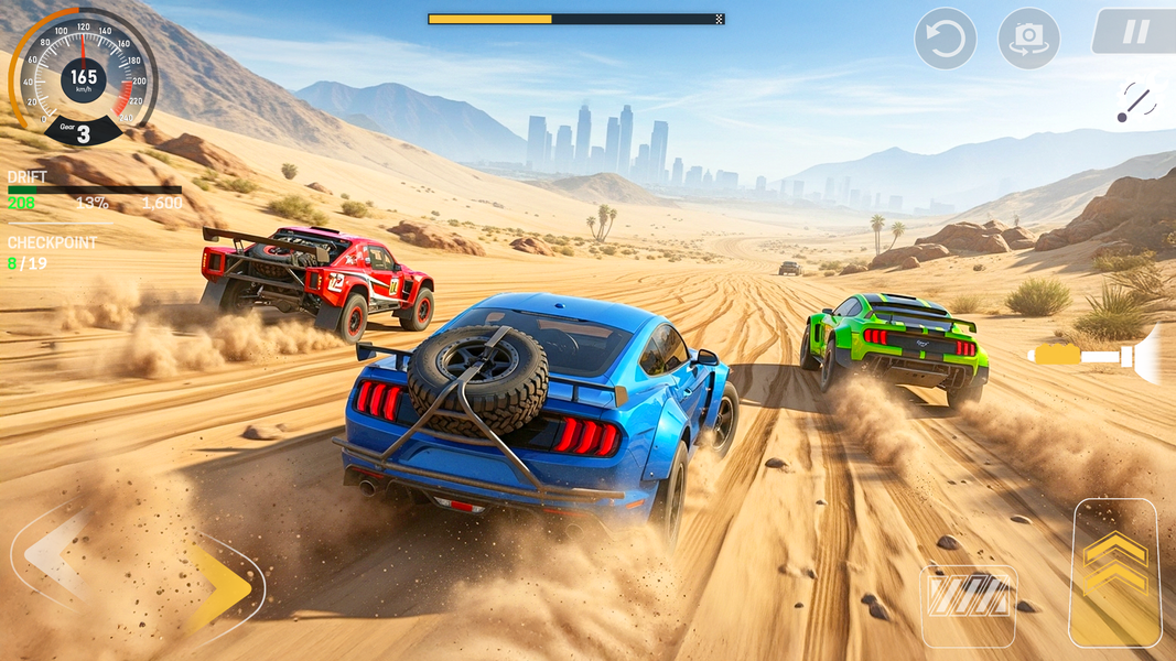 Car Driving Race - Drag Racing - Gameplay image of android game