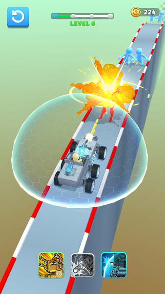 Drive & Survive - Gameplay image of android game