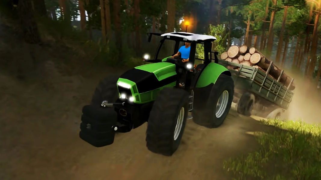 Drive Tractor Trolley Offroad - عکس بازی موبایلی اندروید