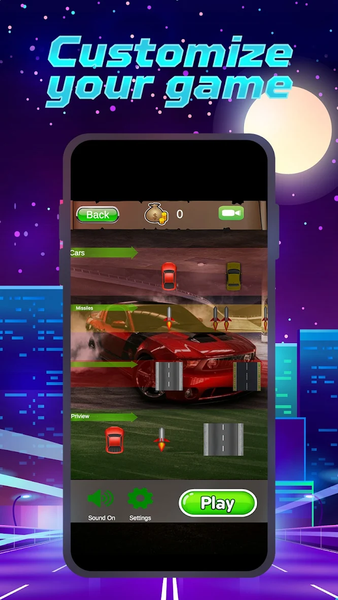 Missile Mayhem Racing Game - عکس بازی موبایلی اندروید