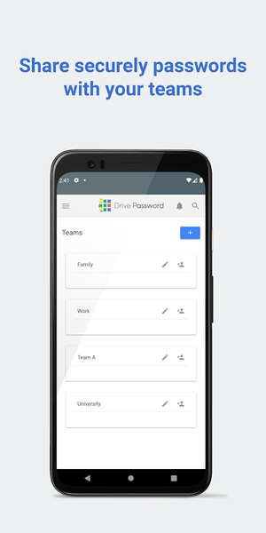 DrivePassword Password Manager - Image screenshot of android app