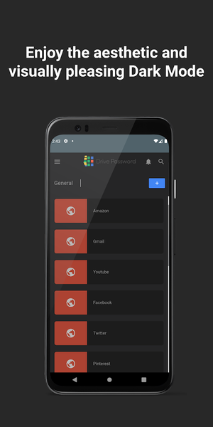 DrivePassword Password Manager - عکس برنامه موبایلی اندروید