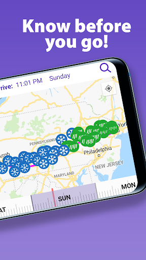 Drive Weather With Live Radar - عکس برنامه موبایلی اندروید