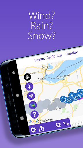 Drive Weather With Live Radar - عکس برنامه موبایلی اندروید