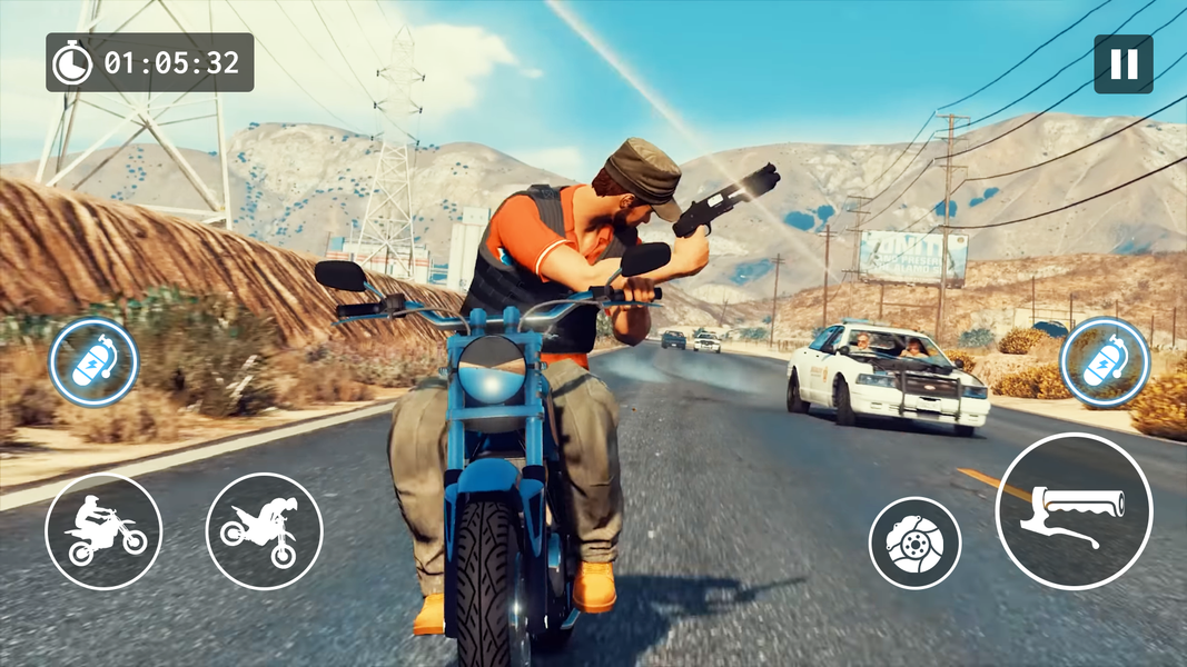 Bike Stunt Xtreme Game 3D - Gameplay image of android game