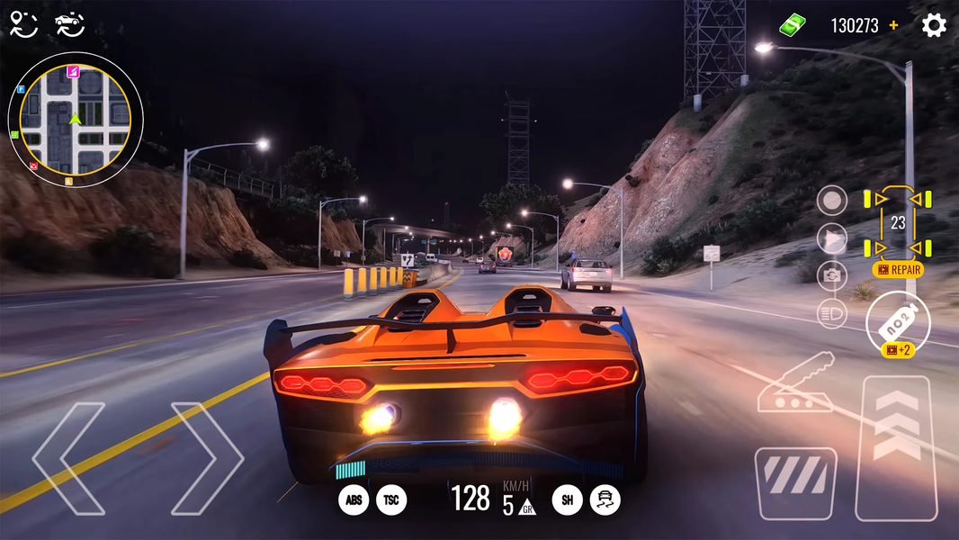 Driving Real Race Open City 3D - Gameplay image of android game