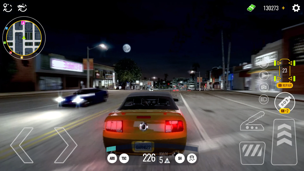 Driving Real Race Open City 3D - Gameplay image of android game