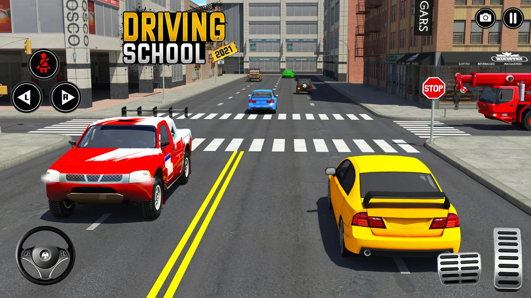 Driving School Car Parking 3D - عکس بازی موبایلی اندروید