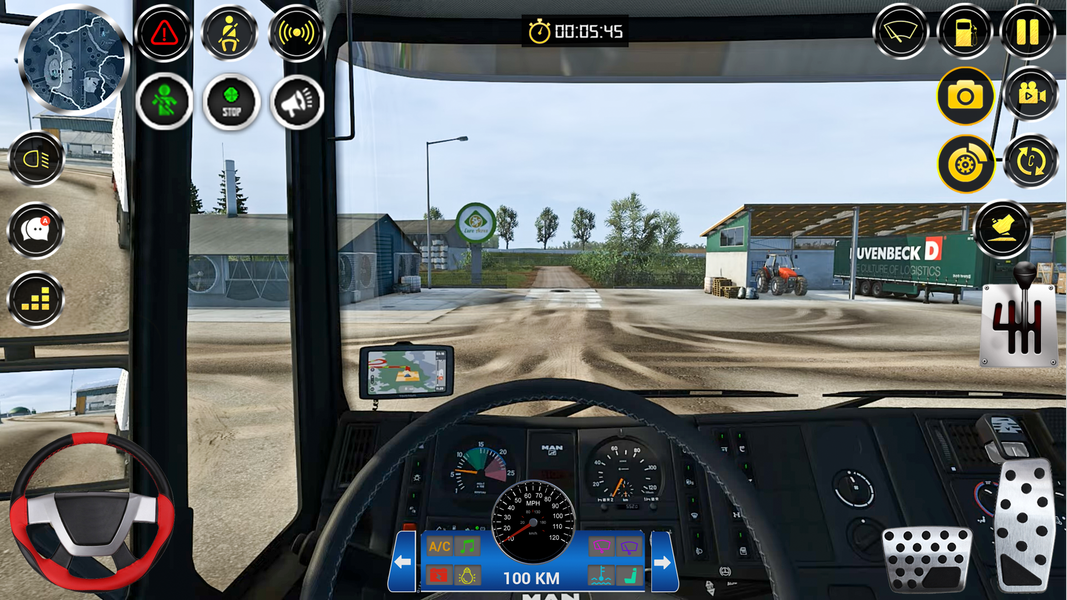 City Truck Games Simulator ۳D - عکس بازی موبایلی اندروید