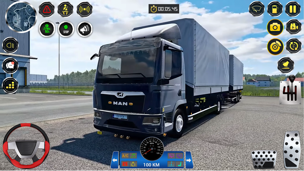 City Truck Games Simulator ۳D - عکس بازی موبایلی اندروید