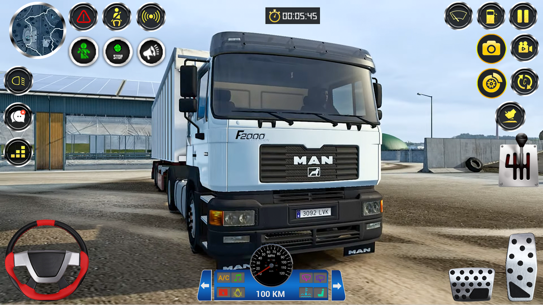 City Truck Games Simulator ۳D - عکس بازی موبایلی اندروید
