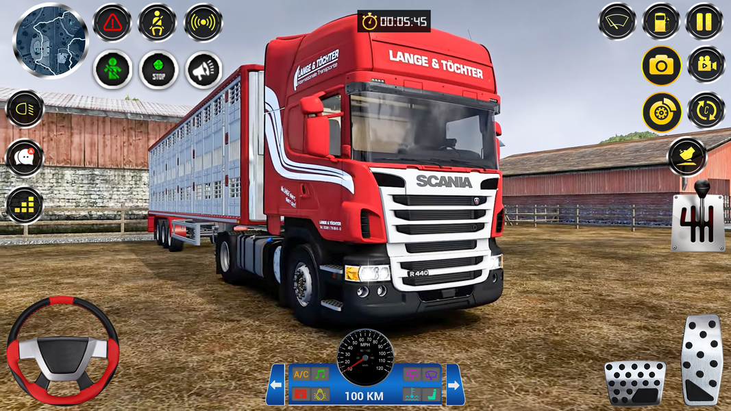City Truck Games Simulator ۳D - عکس بازی موبایلی اندروید