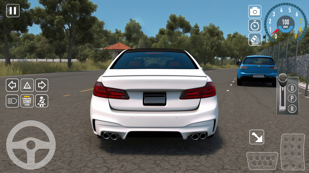 Car Driving Simulator 2024 - Gameplay image of android game