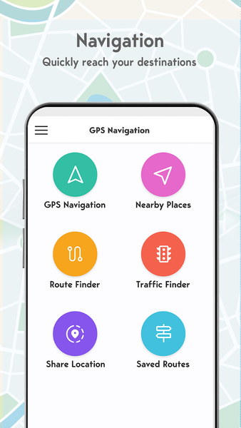 Driving Directions: GPS Maps - عکس برنامه موبایلی اندروید