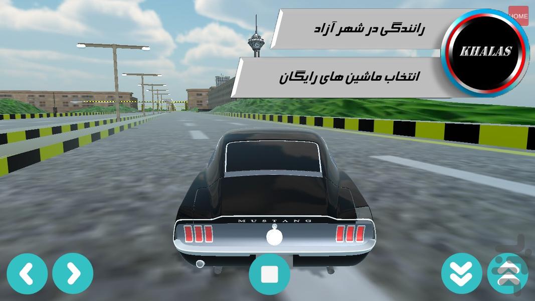 خلاص: رانندگی در تهران - عکس بازی موبایلی اندروید