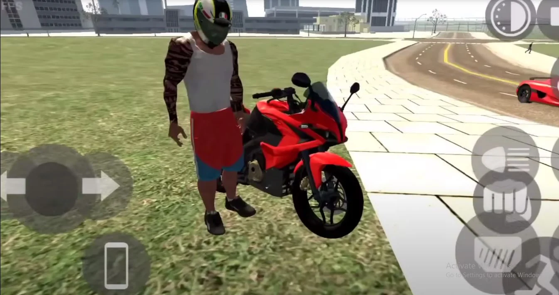 Indian Bikes & Cars Simulator - Gameplay image of android game