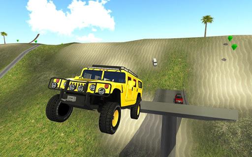 Offroad SUV Stunt Jeep Driving - Image screenshot of android app