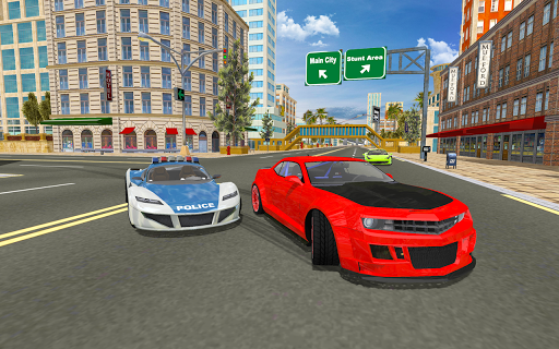 Real Challenge Car Stunt 2019 - Gameplay image of android game