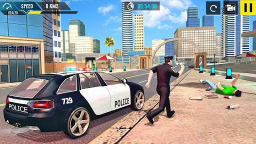 Police Crime City Driving Games 2020 - Gameplay image of android game