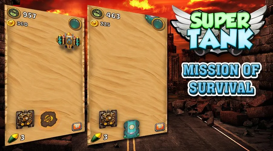 Super Tank - عکس بازی موبایلی اندروید